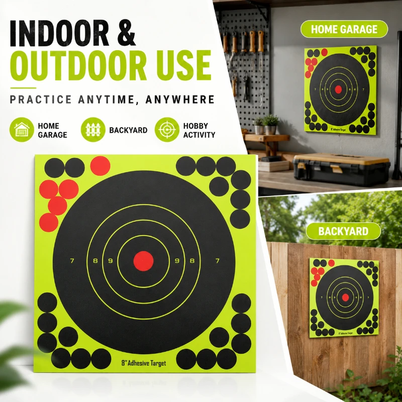 Practice Target Board - Thickened Marking Practice Target Paper Round