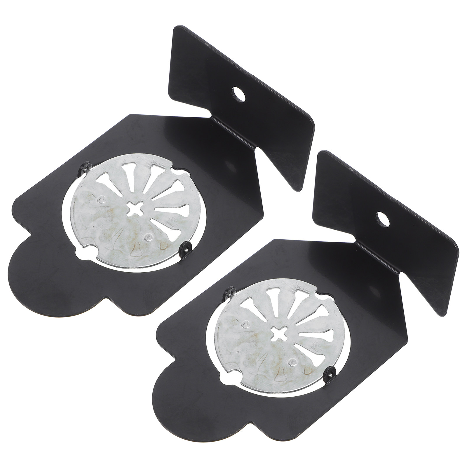 Practice Target Board - 2Pcs Rotatable Metal Training Targets Sturdy
