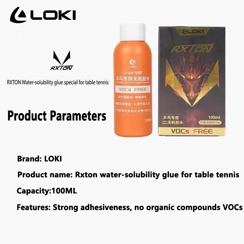 LOKI Waterbased Glue 100ml Wat - Table Tennis Bat review and price