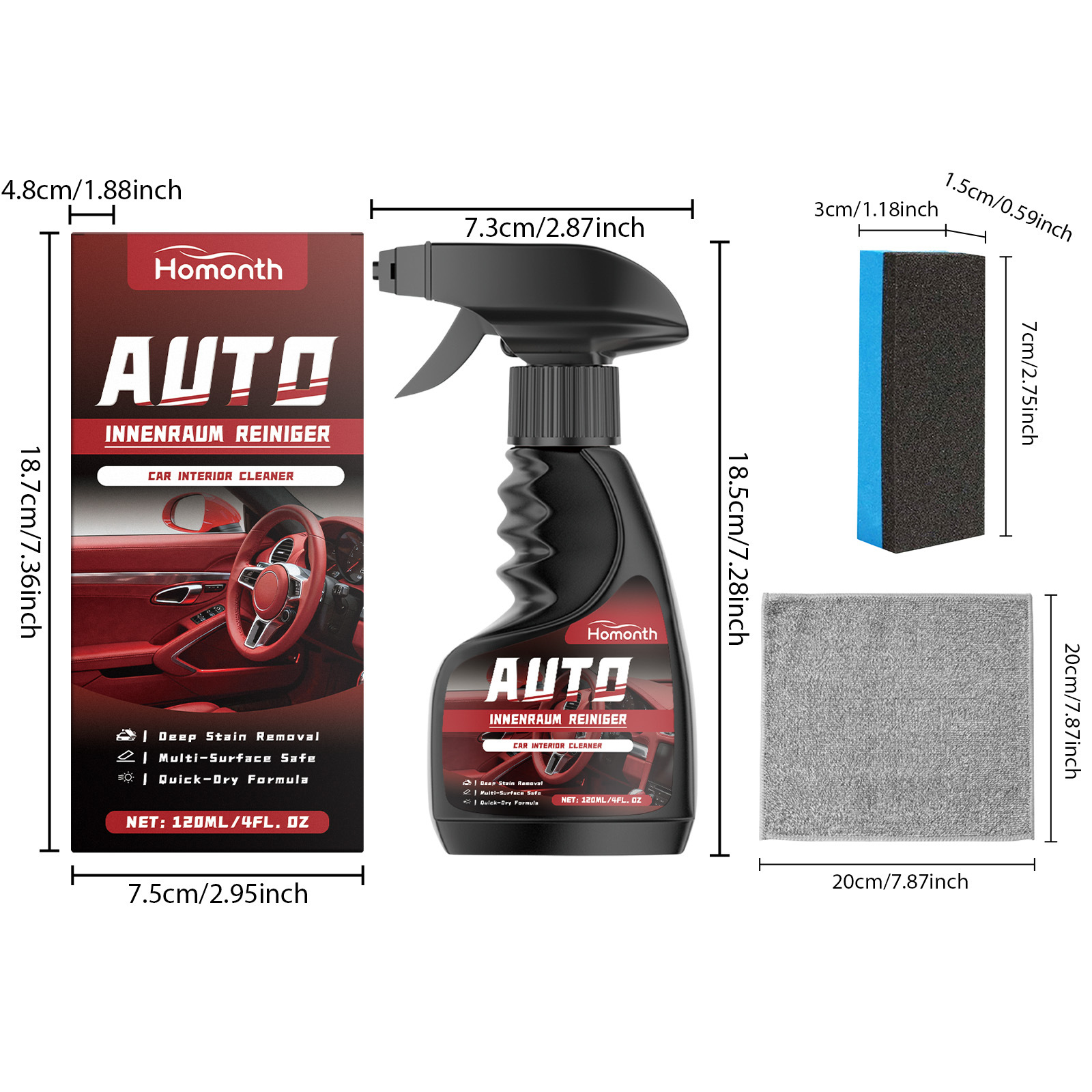 Hot Sale Car Interior Foam Cle - Rubber Cleaner Foam review and price