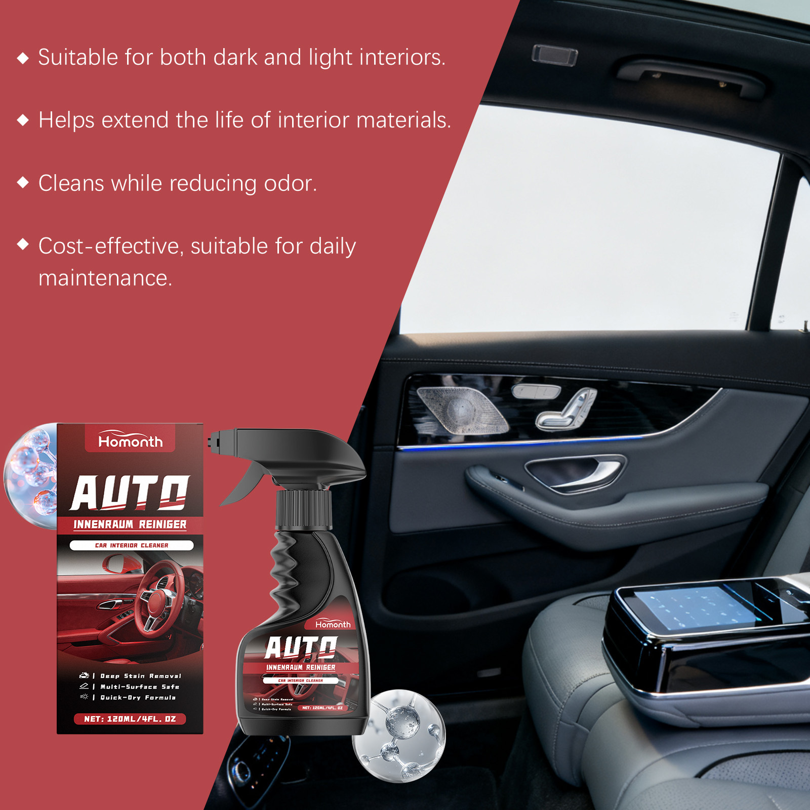 Hot Sale Car Interior Foam Cle - Rubber Cleaner Foam review and price