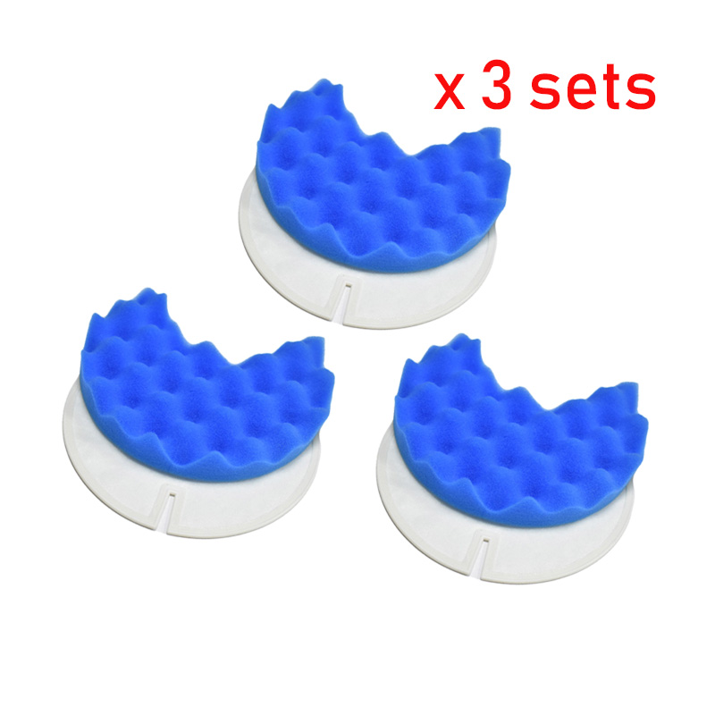 3sets foam & hepa filter for S - Rubber Cleaner Foam review and price