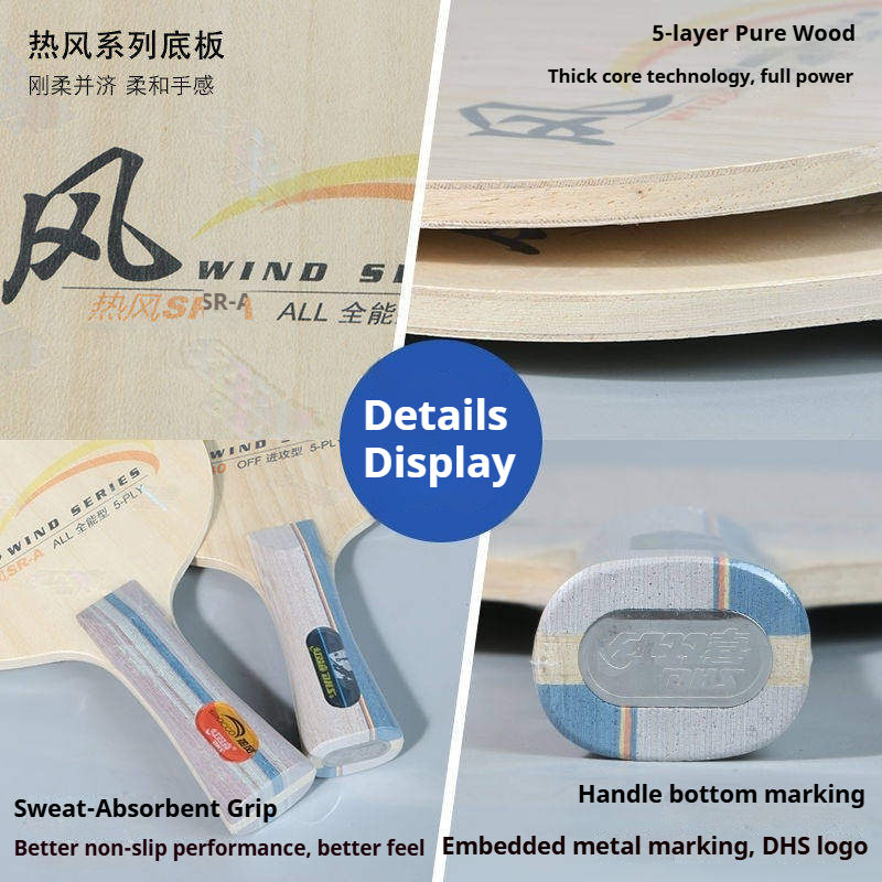 DHS WIND SERIES Table Tennis B - Table Tennis Bat review and price