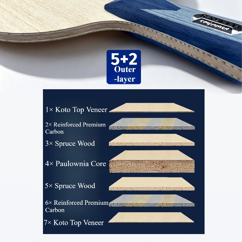 KASEED KING POWER S211 Table T - Table Tennis Blade review and price
