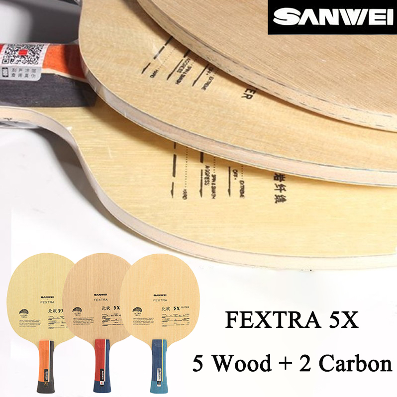 SANWEI FEXTRA 5X Table Tennis  - Table Tennis Blade review and price