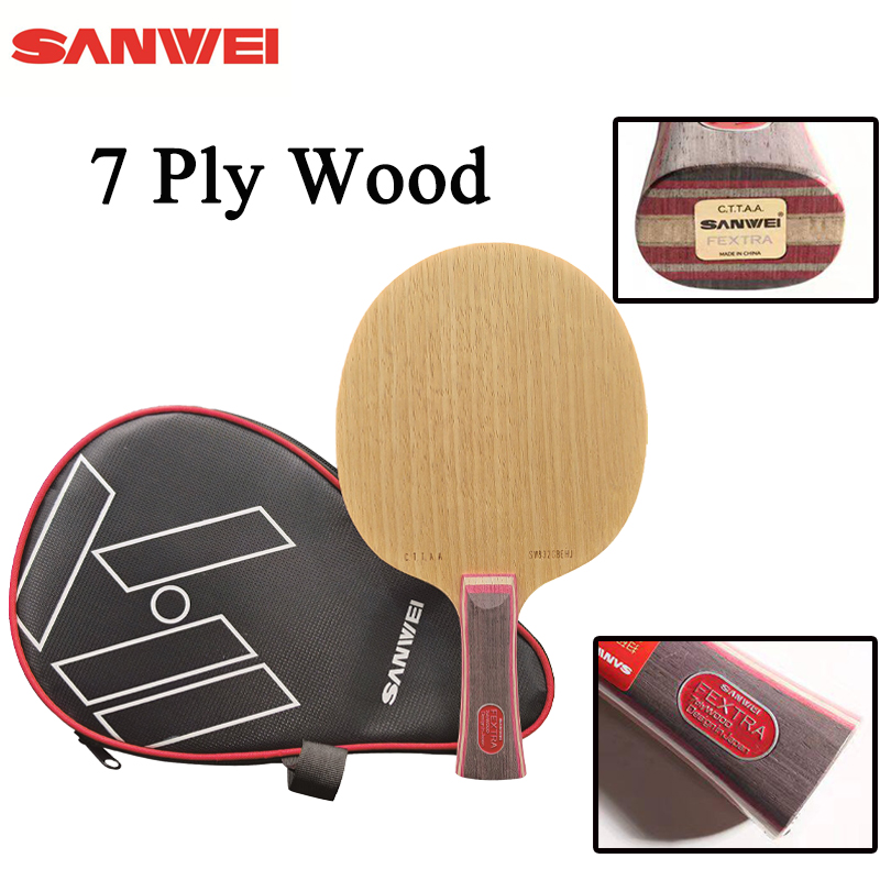 New SANWEI FEXTRA 7 Table Tenn - Table Tennis Bat review and price