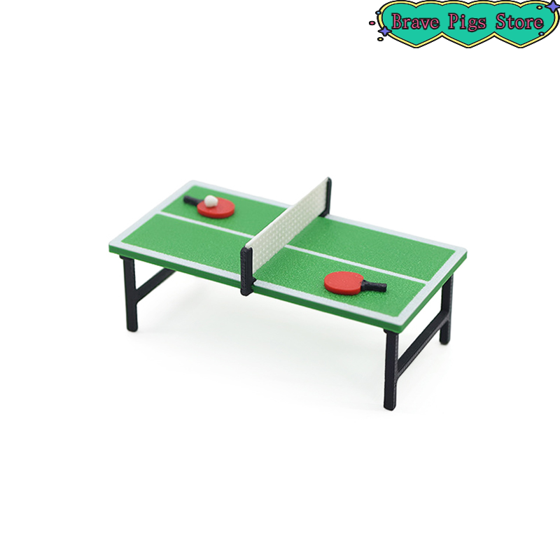 1:12 Miniature Table Tennis Ra - Table Tennis Paddle Set review and price