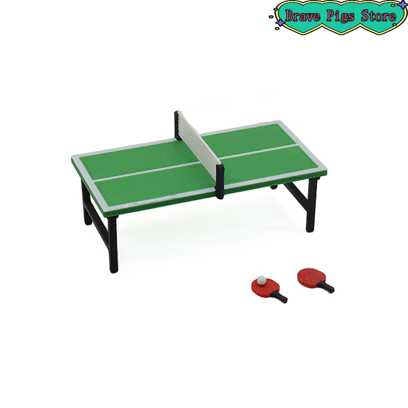 1:12 Miniature Table Tennis Ra - Table Tennis Paddle Set review and price