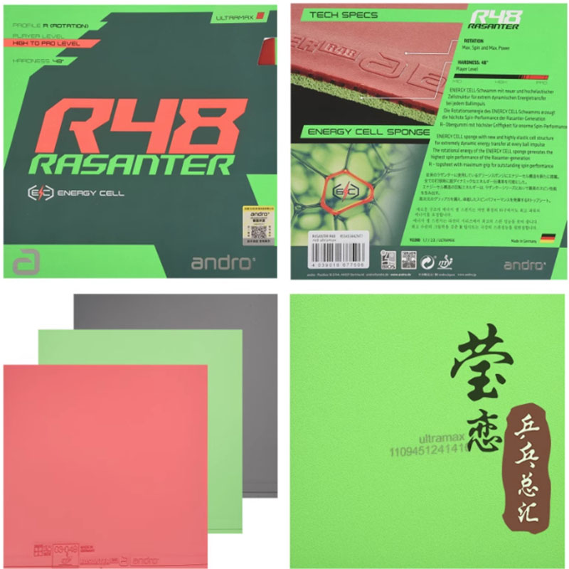 Andro Rasanter R45 47 50 C45 4 - Table Tennis Bat review and price