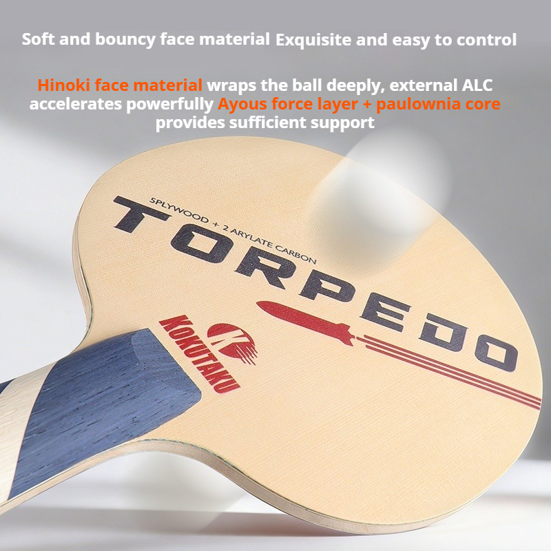 KOKUTAKU TORPEDO Table Tennis  - Table Tennis Bat review and price
