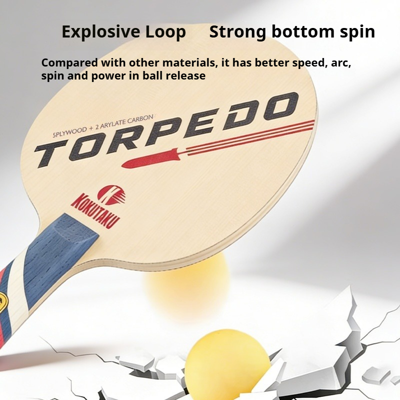 KOKUTAKU TORPEDO Table Tennis  - Table Tennis Bat review and price