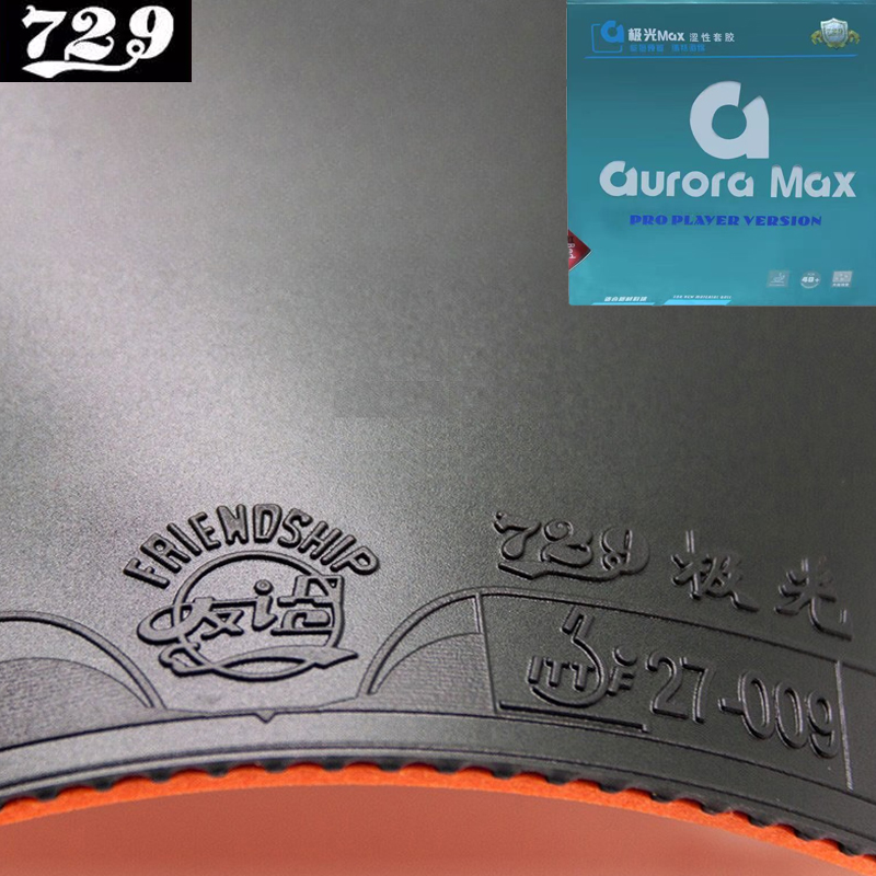 729 Friendship Aurora Max Tabl - Table Tennis Rubber review and price