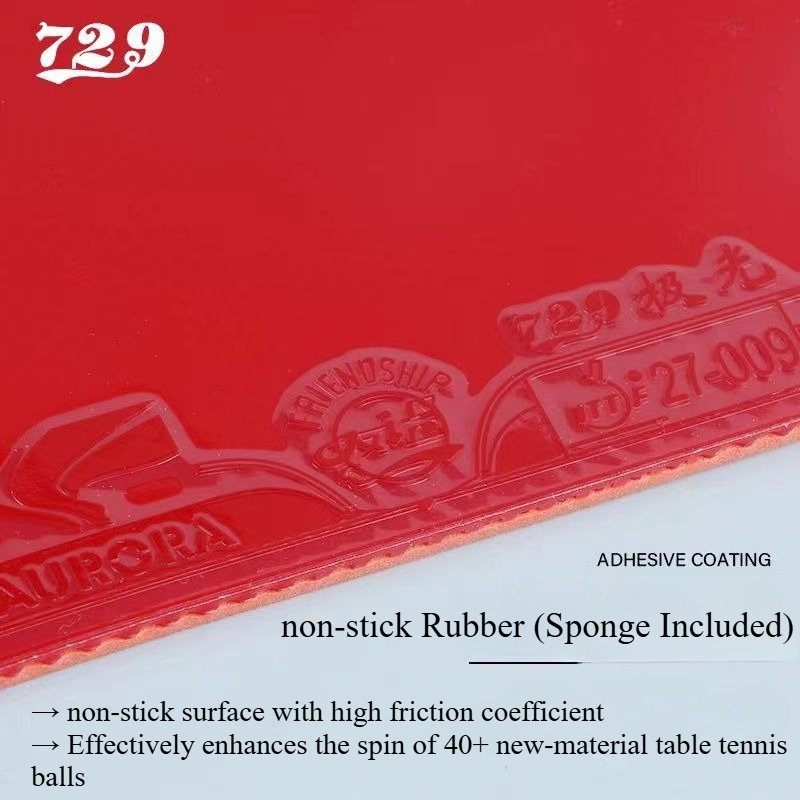 729 Friendship Aurora Max Tabl - Table Tennis Rubber review and price