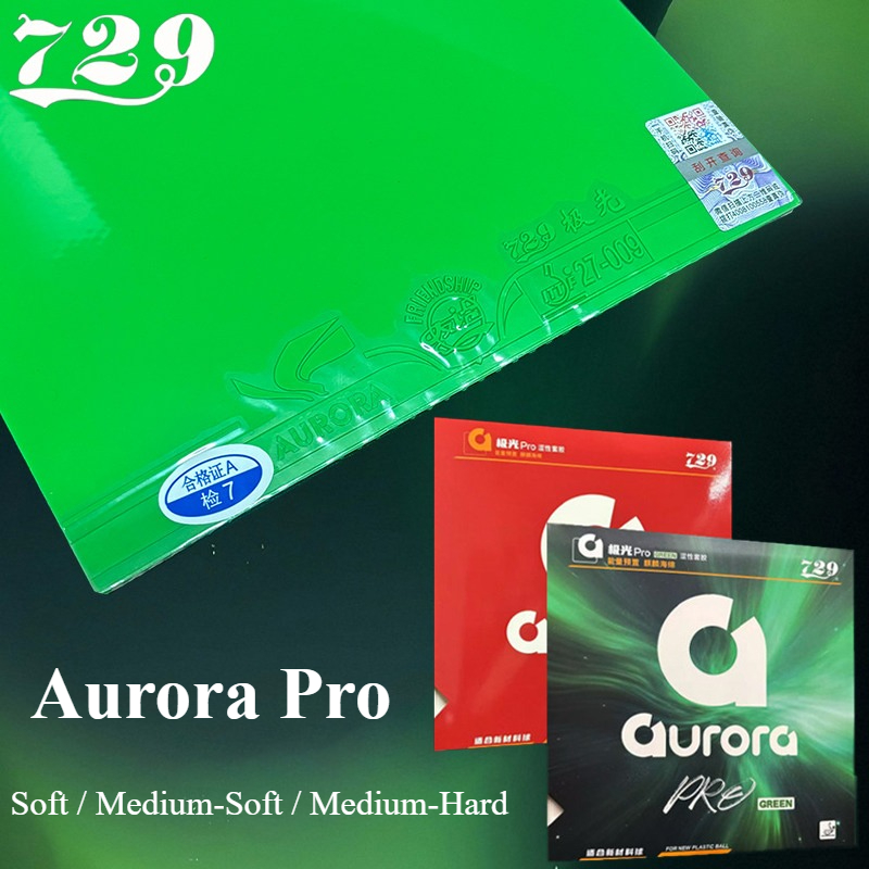 729 Friendship Aurora Pro Gree - Table Tennis Rubber review and price