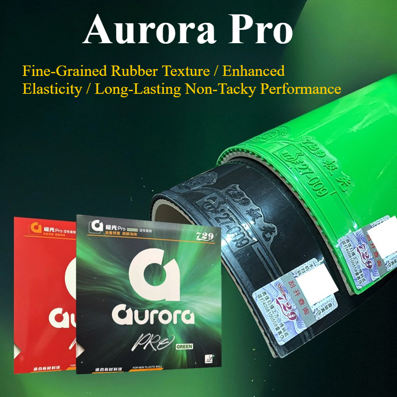 729 Friendship Aurora Pro Gree - Table Tennis Rubber review and price