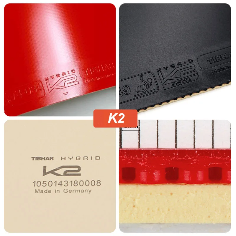 Original Tibhar Hybrid K1 Pro  - Table Tennis Hybrid Rubbers review and price