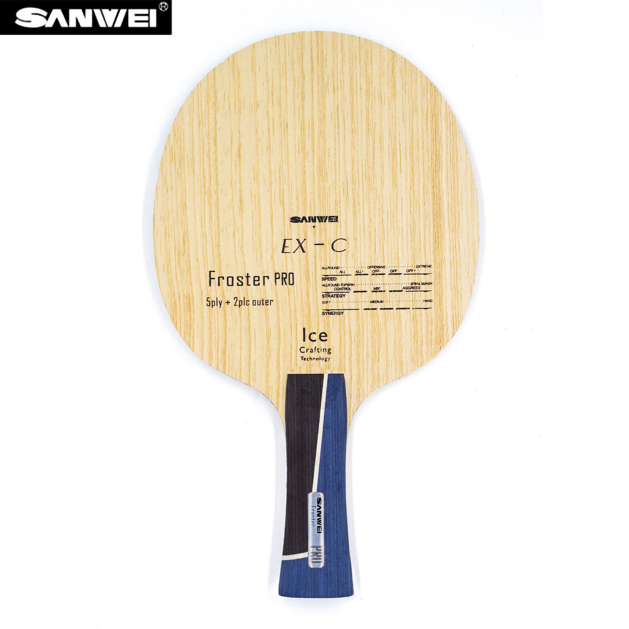 SANWEI ALC Table Tennis Blade  - Table Tennis Blade review and price