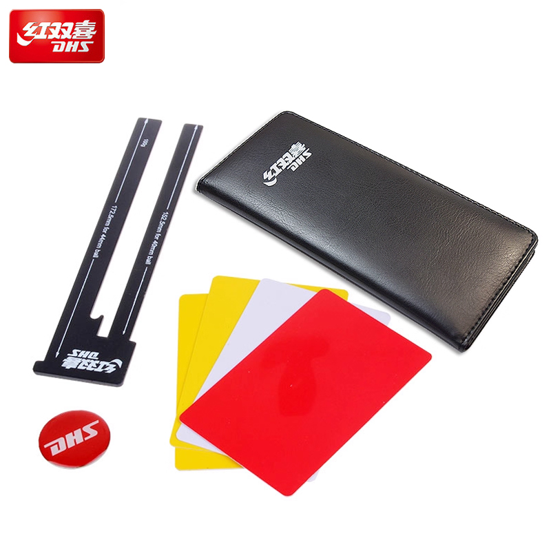 DHS Referee Kit for Table Tenn - Table Tennis Yellow Card review and price
