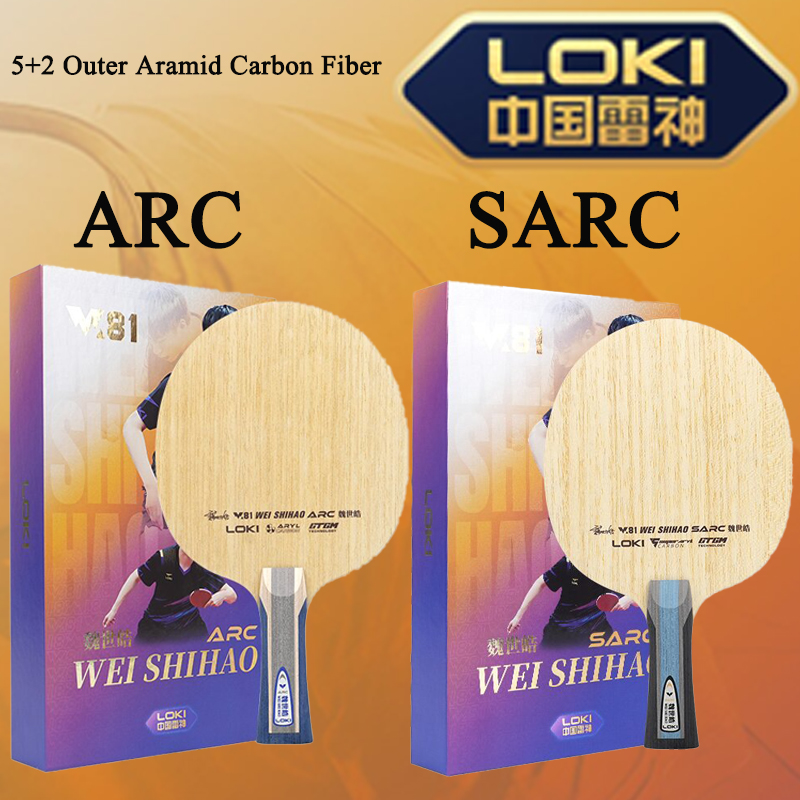 New LOKI W81 Series ARC SARC T - Table Tennis Blade review and price