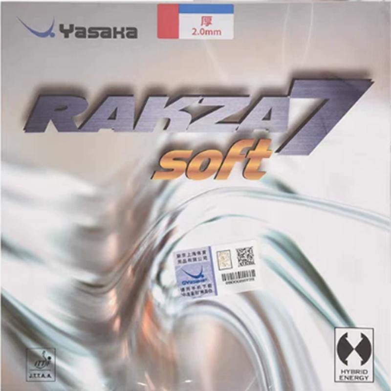 original yasaka RAKZA 7 soft ( - Table Tennis Paddle Set review and price
